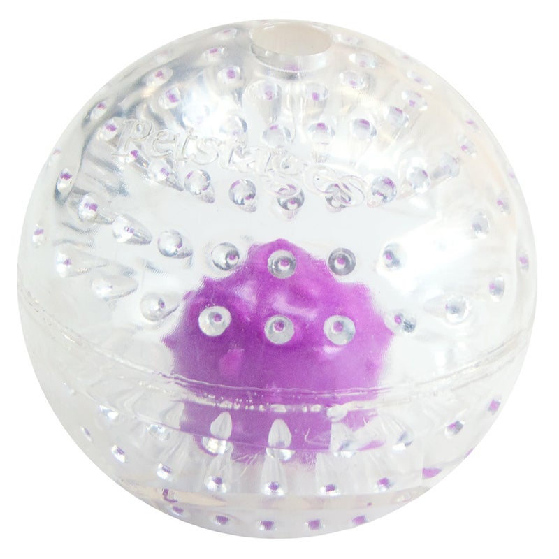 Petstages Nubbiez Treat and Squeak Ball Dog Toy - Image 1